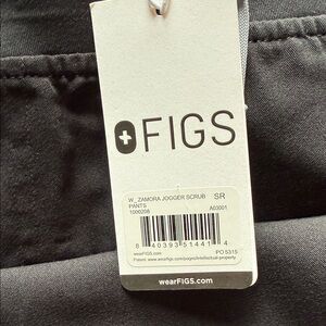 Figs Black Jogger Scrub Pants